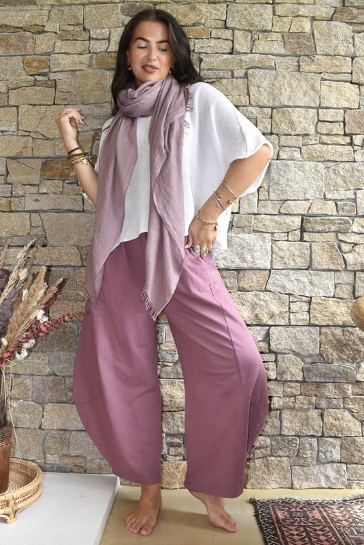 Lagen 7/8 Barrel Pant Indian Pink